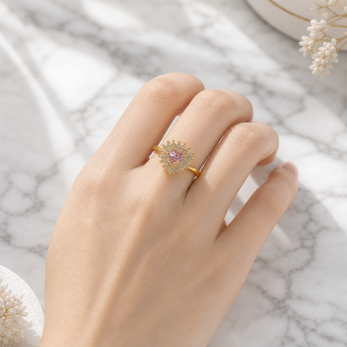 Pink Radiance Ring 